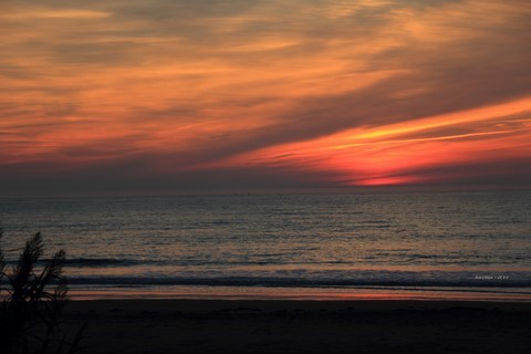 Baie De Royan An Autumn Evening